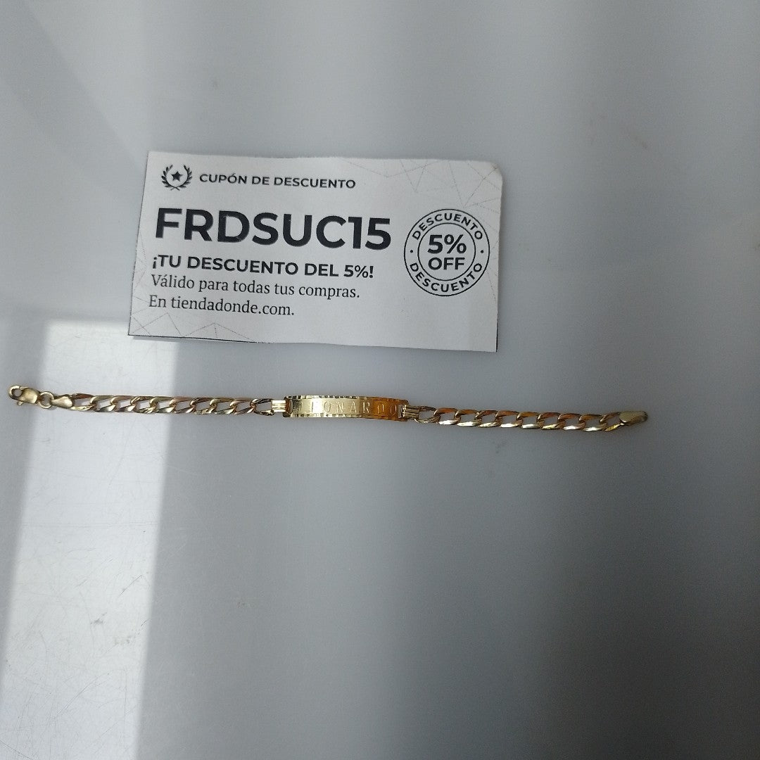 ESCLAVA ORO, ORO COMBINADO 10 K 2.4 GRMS (SEMINUEVO)