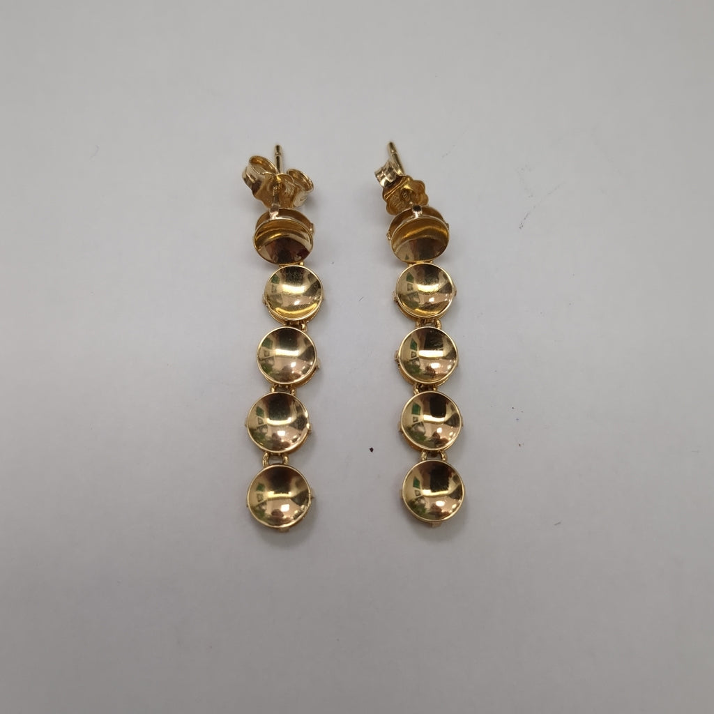 ARETES PAR ORO 14 K 3.3 GRMS (SEMINUEVO)