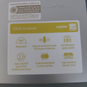 LAPTOP ASUS VIVOBOOK 15 D1502YA-NJ584W (2025) 512 GB SSD 16 GB RAM (SEMINUEVO)