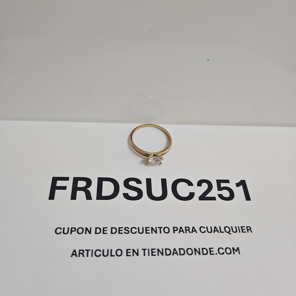 SOLITARIO ORO 10 K 1.9 GRMS (SEMINUEVO)