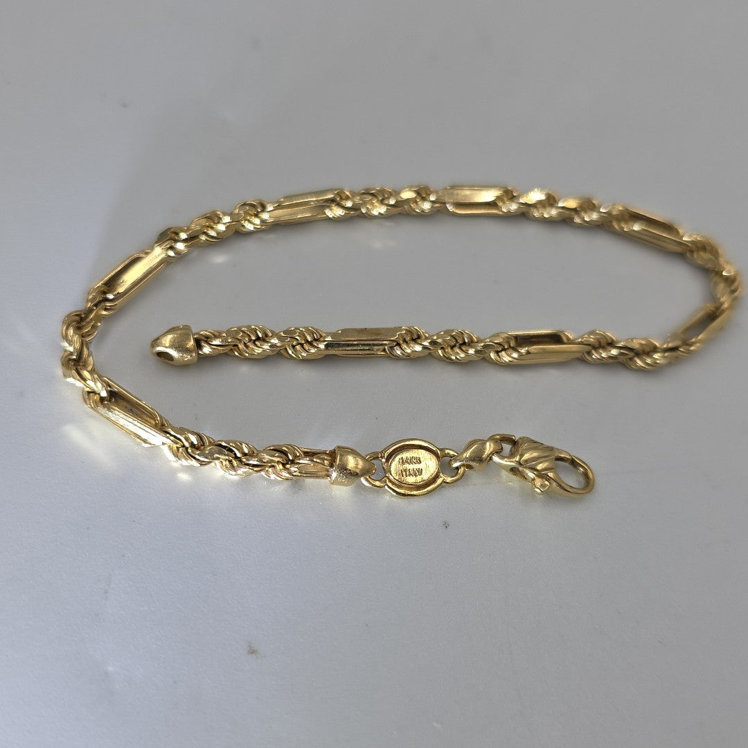 PULSERA ORO 14 K 7.7 GRMS (SEMINUEVO)