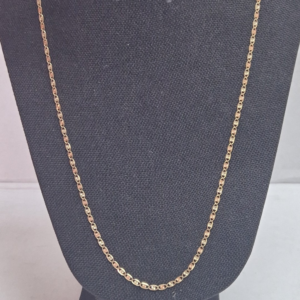 CADENA ORO COMBINADO 10 K 3 GRMS (SEMINUEVO)