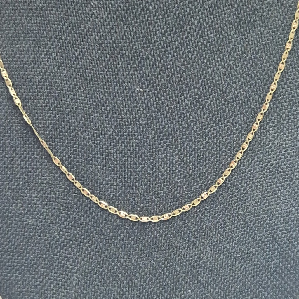 CADENA ORO COMBINADO 10 K 1.4 GRMS (SEMINUEVO)