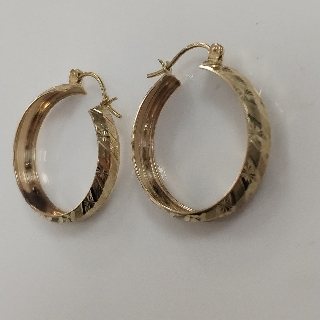 ARRACADAS PAR ORO 10 K 3,30 GRMS (SEMINUEVO)