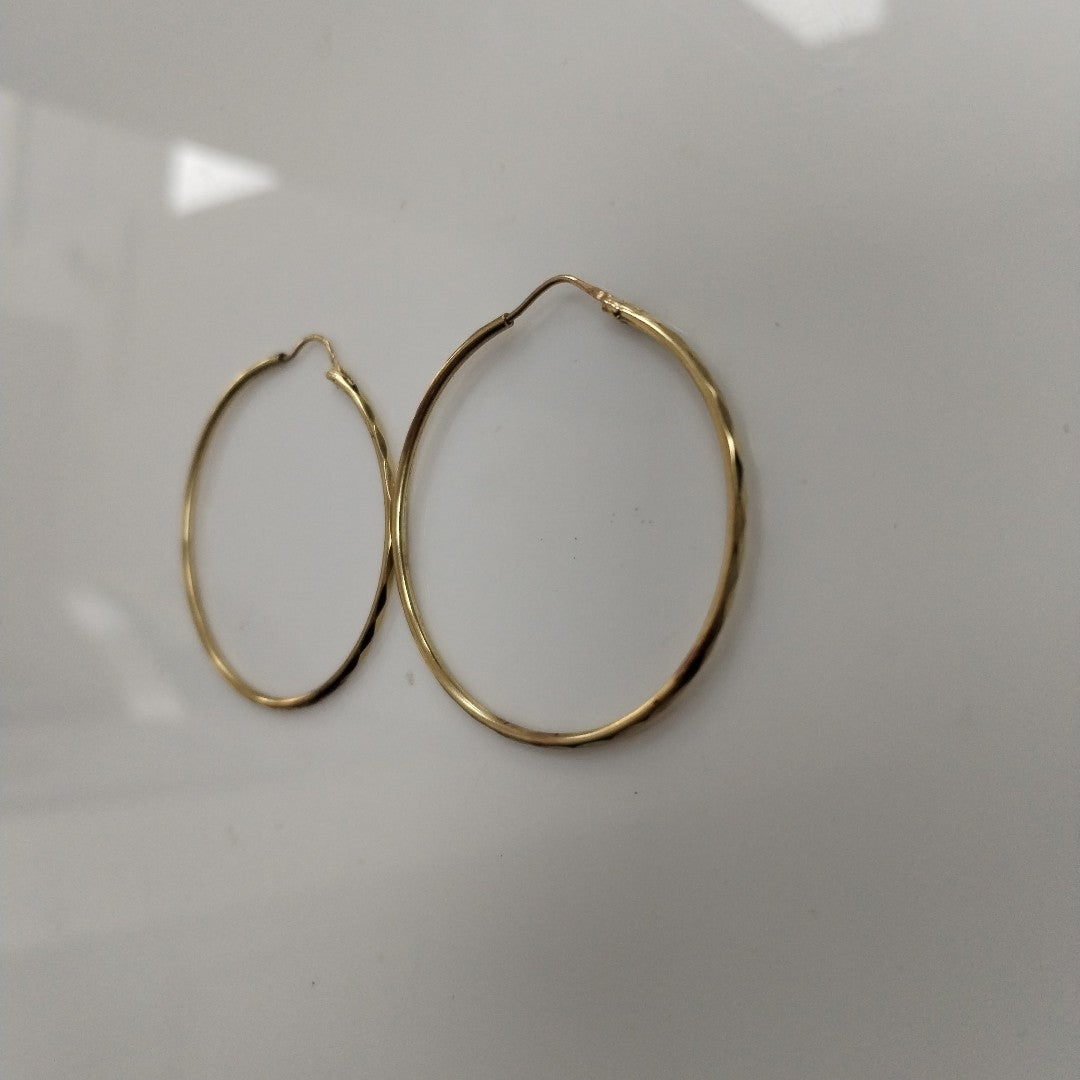ARRACADAS PAR ORO 10 K 3,10 GRMS (SEMINUEVO)