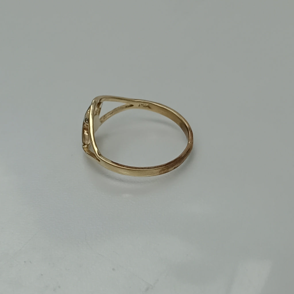ANILLO ORO 14 K 1,40 GRMS (SEMINUEVO)