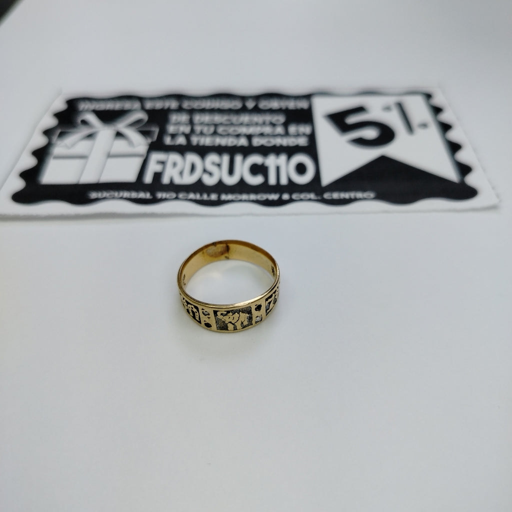 ANILLITO ORO 14 K 3.4 GRMS (SEMINUEVO)