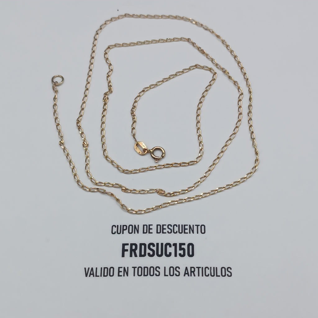 CADENA ORO 14 K 2.6 GRMS (SEMINUEVO)