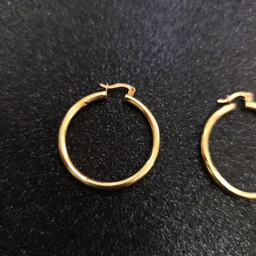 ARETES PAR ORO 14 K 2.5 GRMS (SEMINUEVO)