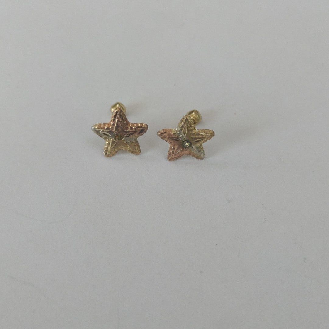 BROQUELES PAR ORO 14 K 0.3 GRMS (SEMINUEVO)