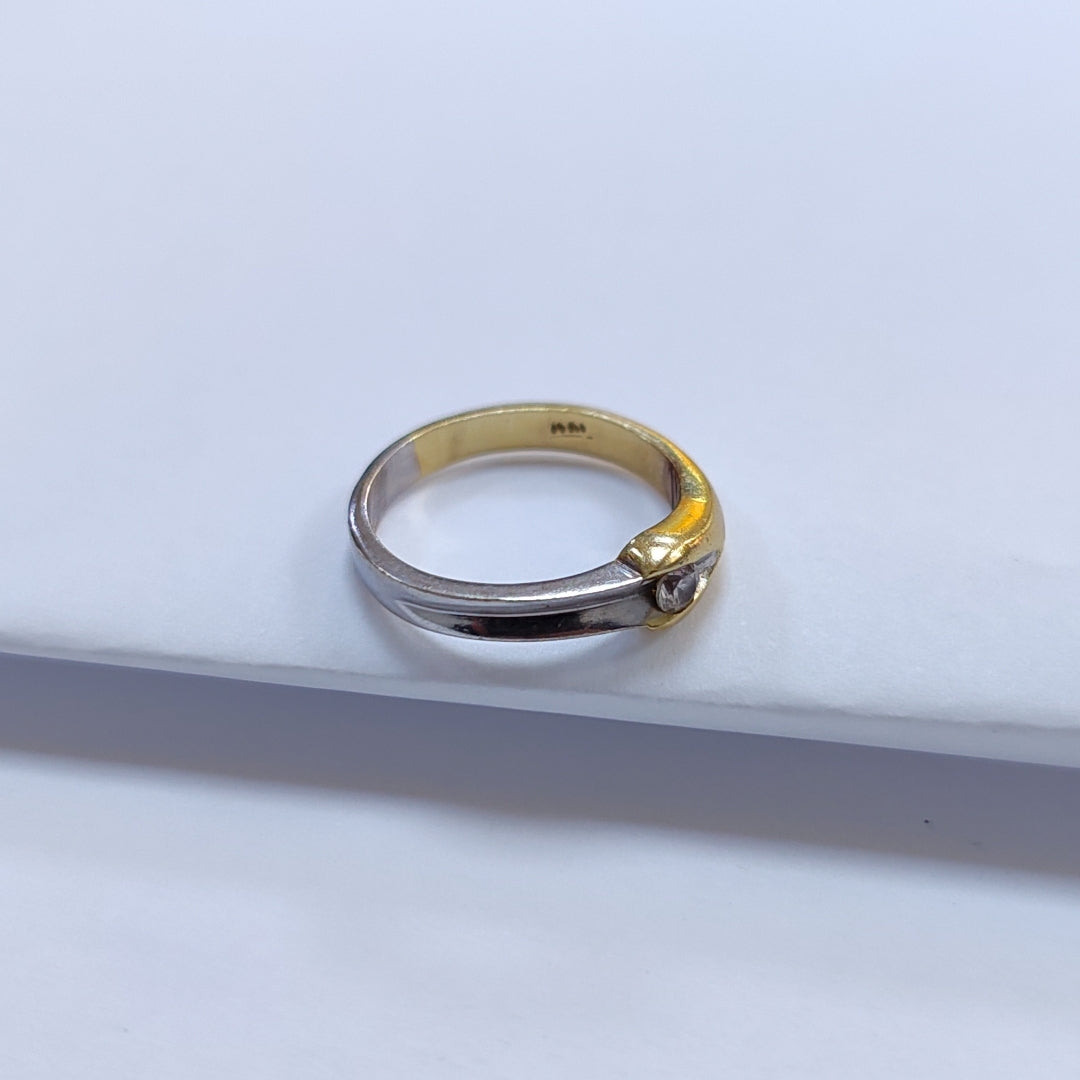ANILLITO ORO BLANCO 14 K 3,80 GRMS (SEMINUEVO)