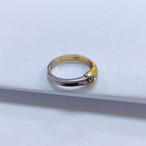 ANILLITO ORO BLANCO 14 K 3,80 GRMS (SEMINUEVO)