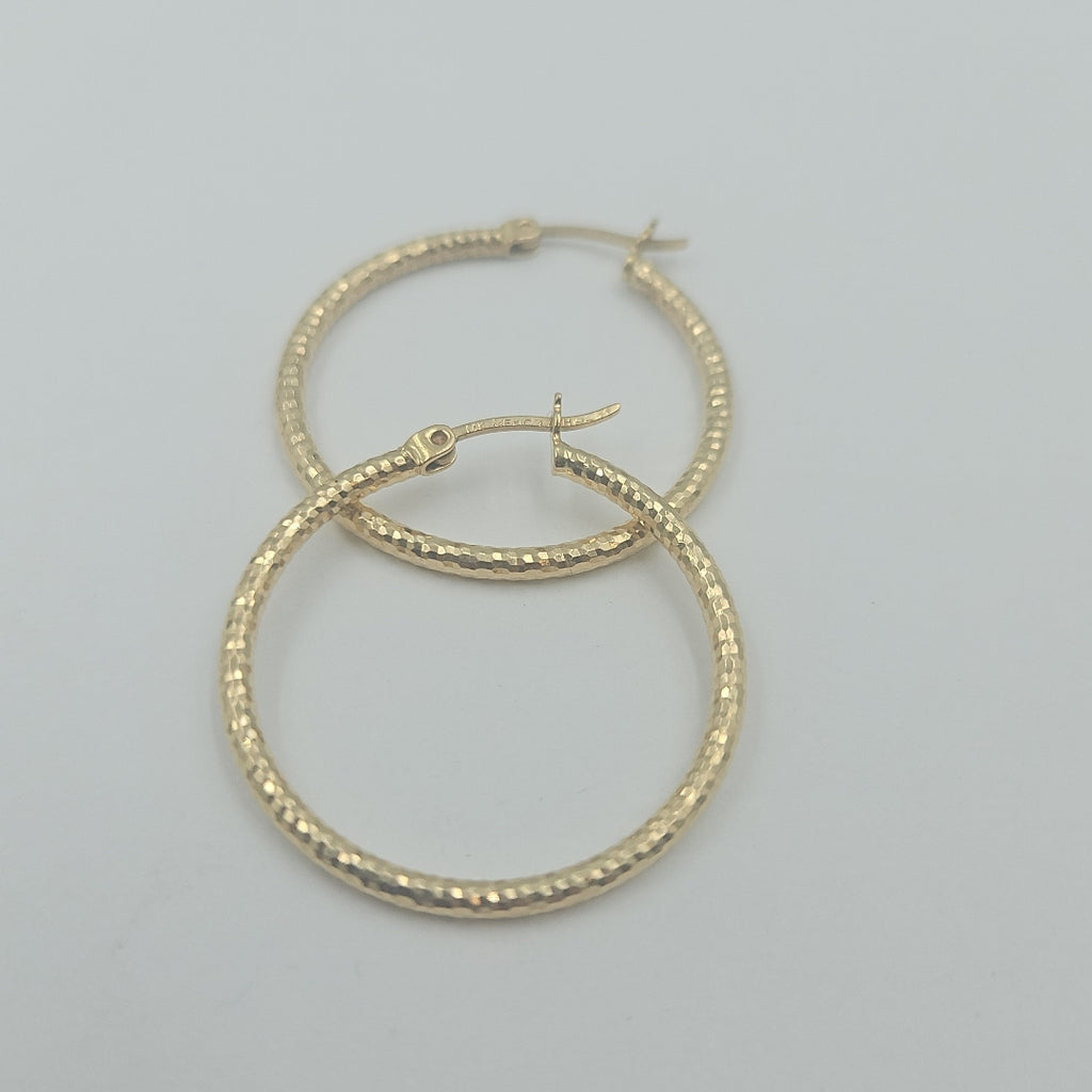 ARRACADAS PAR ORO 14 K 2.9 GRMS (SEMINUEVO)