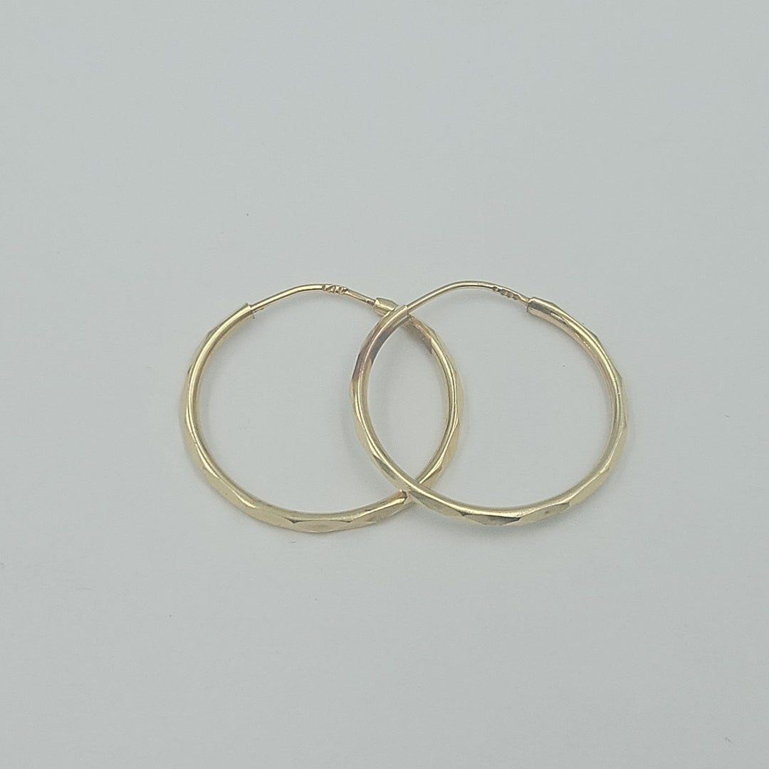 ARRACADAS PAR ORO 14 K 1,60 GRMS (SEMINUEVO)