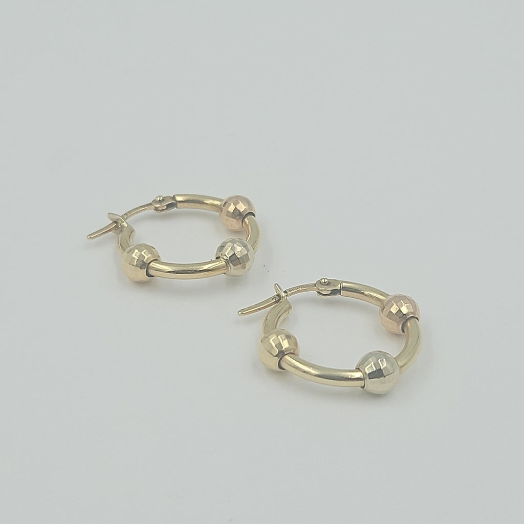 ARRACADAS PAR ORO 14 K 2,70 GRMS (SEMINUEVO)