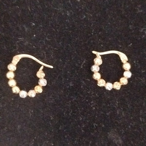 ARRACADAS PAR ORO 14 K 1,90 GRMS (SEMINUEVO)