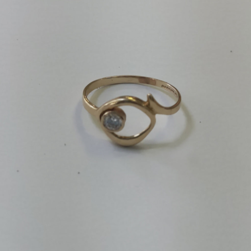 ANILLO ORO 14 K 1.8 GRMS (SEMINUEVO)
