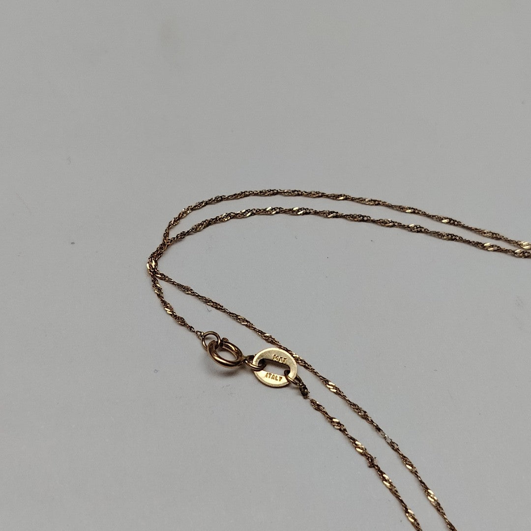 CADENA ORO 10 K 0.6 GRMS (SEMINUEVO)