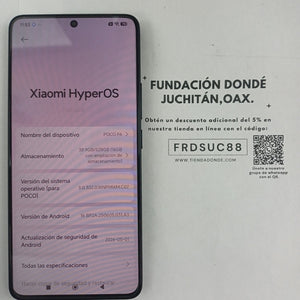 CELULAR XIAOMI POCO F6 24069PC21G 512 GB 12 GB RAM (SEMINUEVO)