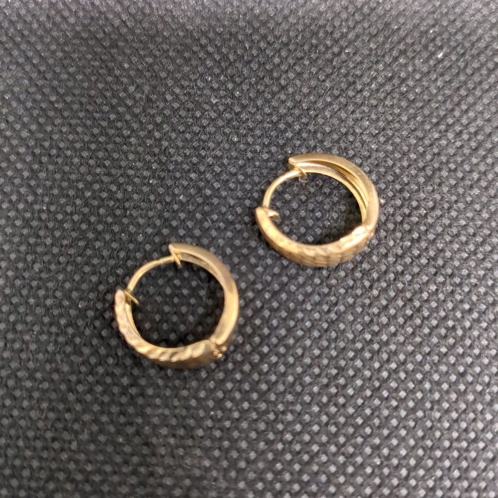 ARETES PAR ORO 14 K 1,20 GRMS (SEMINUEVO)