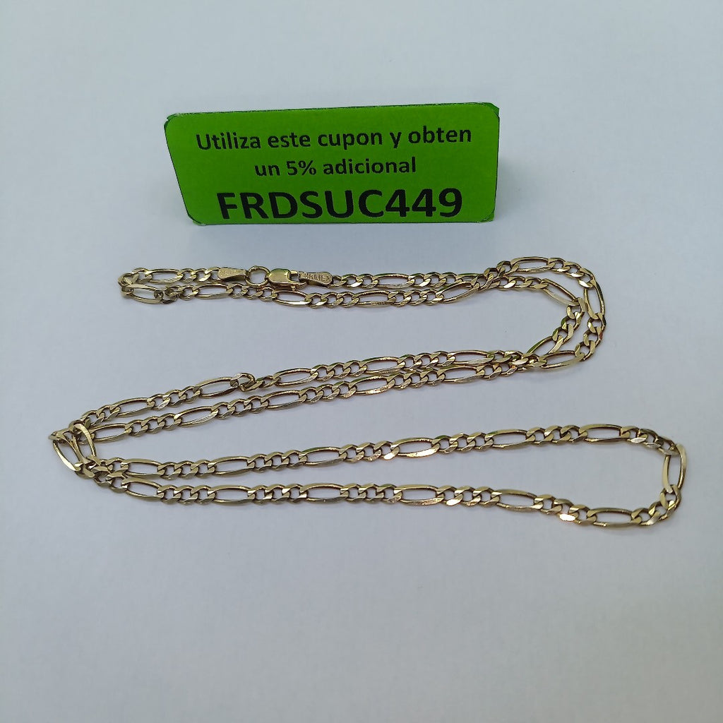 CADENA ORO 10 K 8.1 GRMS (SEMINUEVO)