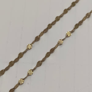 CADENA ORO 14 K 1.6 GRMS (SEMINUEVO)