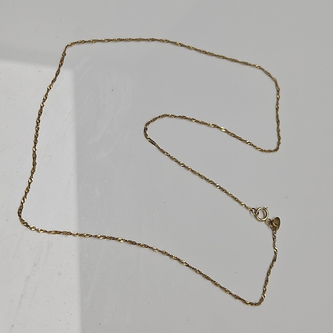 CADENA ORO 10 K 0.9 GRMS (SEMINUEVO)