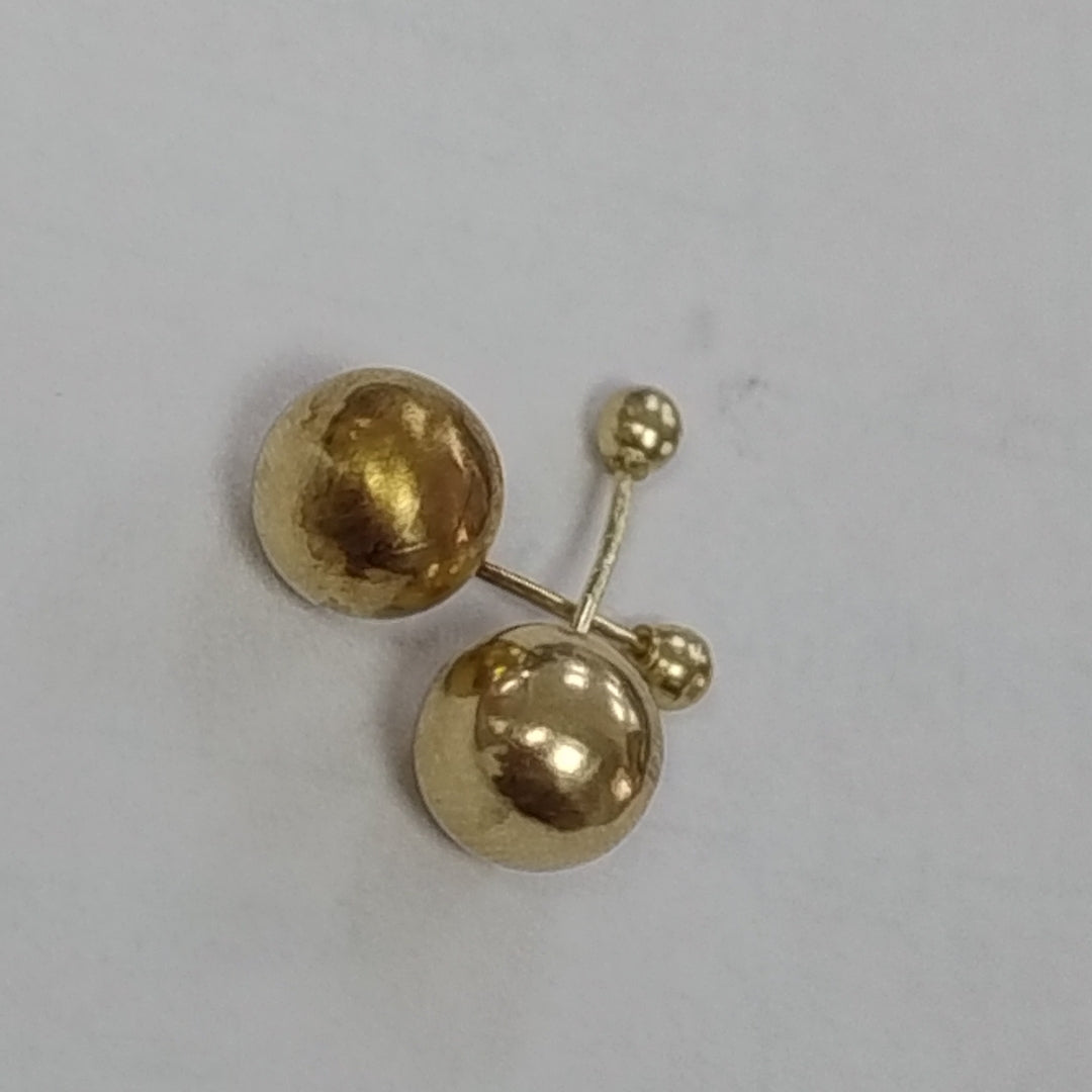 BROQUELES PAR ORO 14 K 0.4 GRMS (SEMINUEVO)