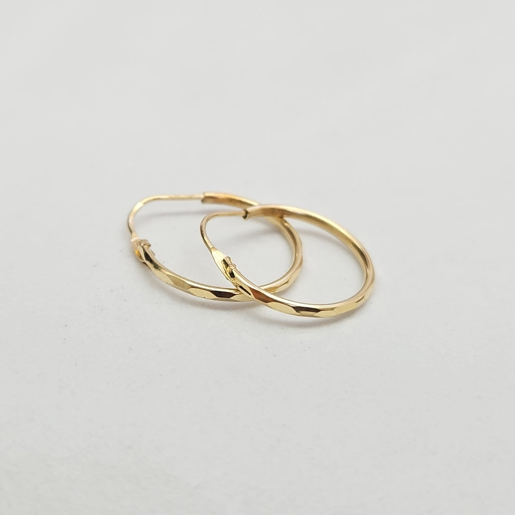 ARRACADAS PAR ORO 10 K 0.7 GRMS (SEMINUEVO)