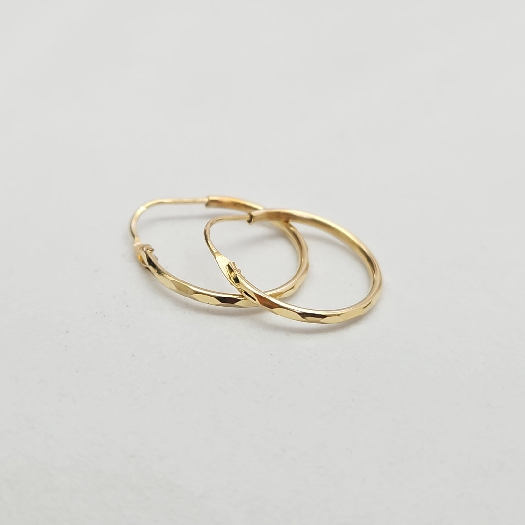 ARRACADAS PAR ORO 10 K 0.7 GRMS (SEMINUEVO)