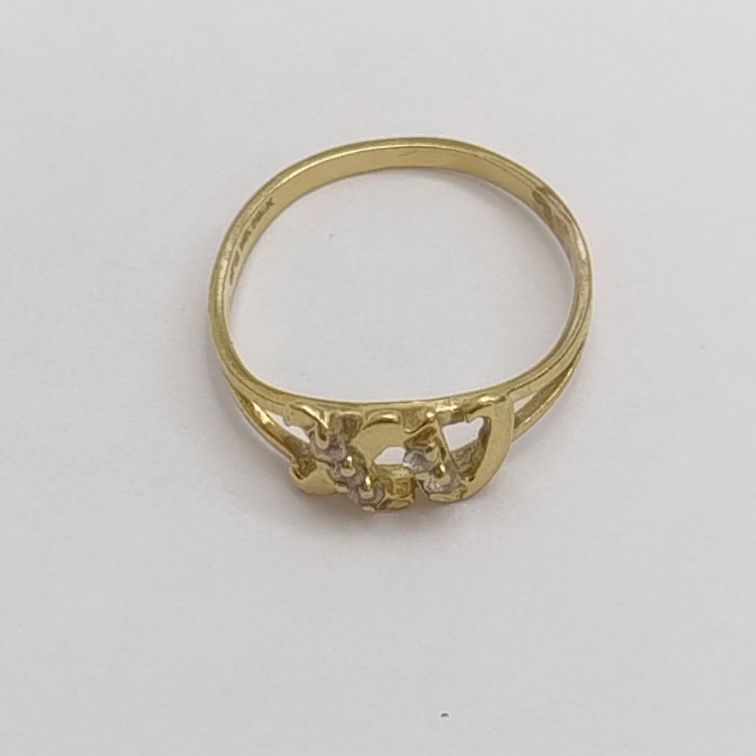 ANILLITO ORO 14 K 1.8 GRMS (SEMINUEVO)