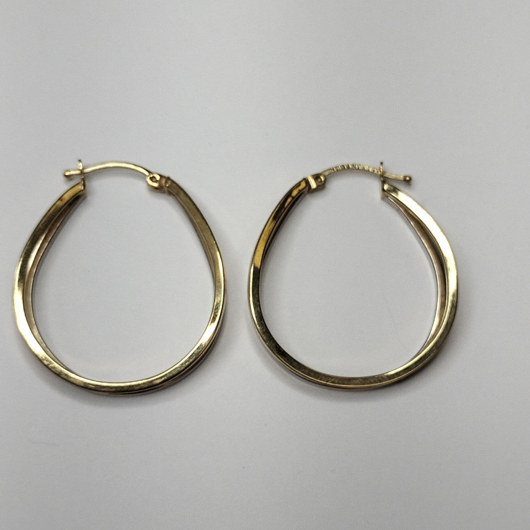 ARRACADAS PAR ORO 14 K 3.5 GRMS (SEMINUEVO)