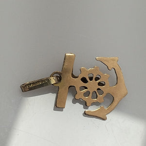 CRUZ DE CARAVACA,DIJE ORO 10 K 1,20 GRMS (SEMINUEVO)