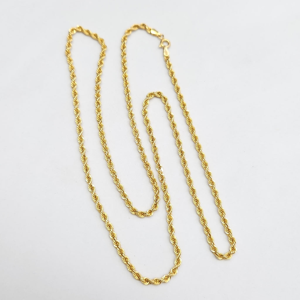 CADENA ORO 14 K 4.5 GRMS (SEMINUEVO)