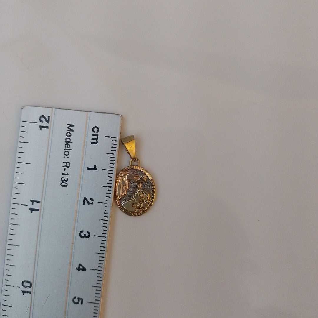DIJE ORO COMBINADO 10 K 0.5 GRMS (SEMINUEVO)