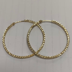 ARRACADAS PAR ORO 14 K 2,60 GRMS (SEMINUEVO)
