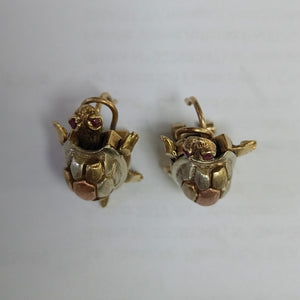 ARETES PAR ORO 10 K 6 GRMS (SEMINUEVO)