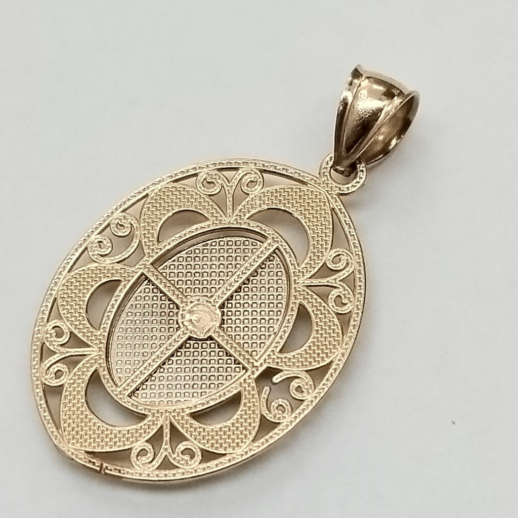 MEDALLA RELIGIOSA ORO 14 K 3,20 GRMS (SEMINUEVO)