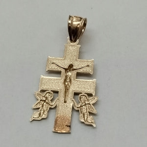CRUZ DE CARAVACA ORO 14 K 2,80 GRMS (SEMINUEVO)