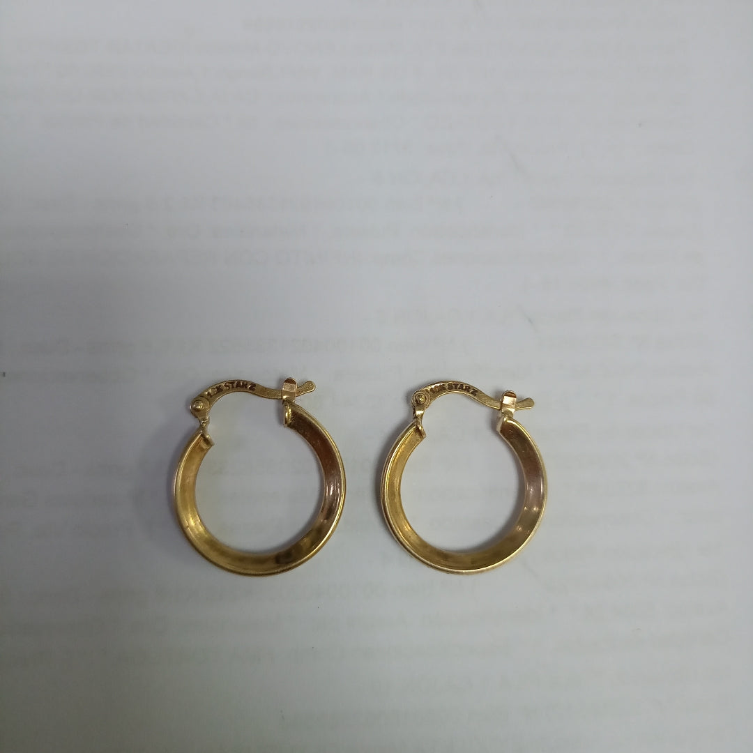 ARRACADAS PAR ORO 10 K 2,70 GRMS (SEMINUEVO)