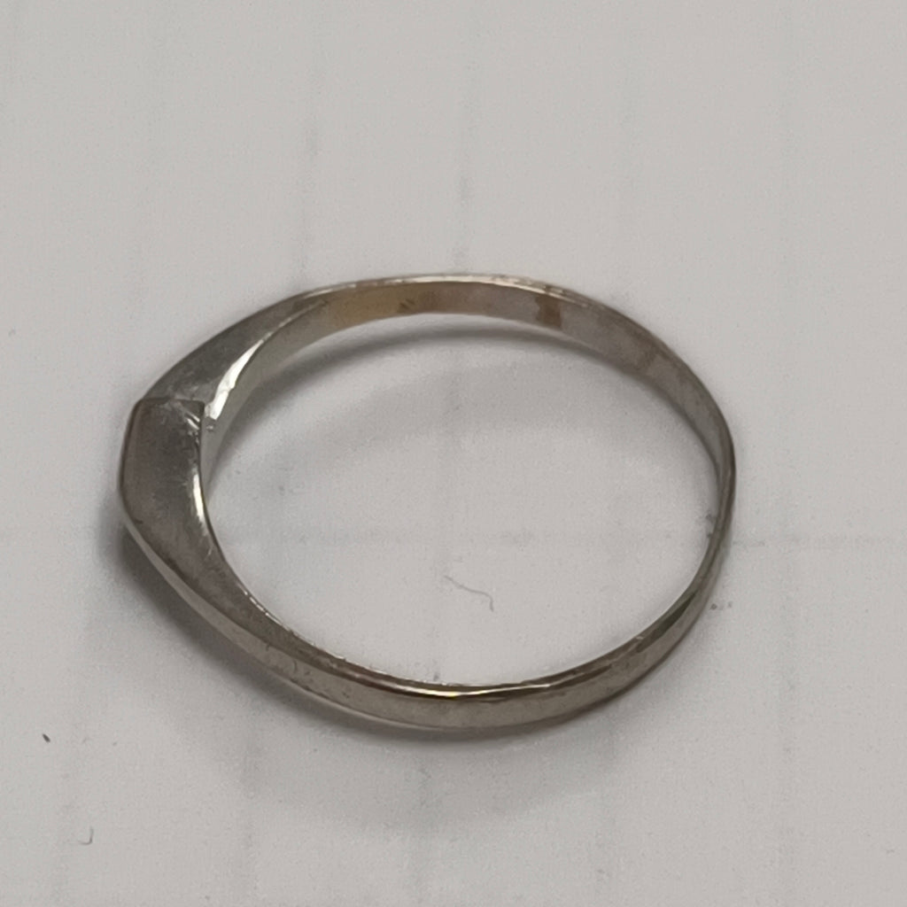 ANILLITO ORO, ORO BLANCO 14 K 1.4 GRMS (SEMINUEVO)