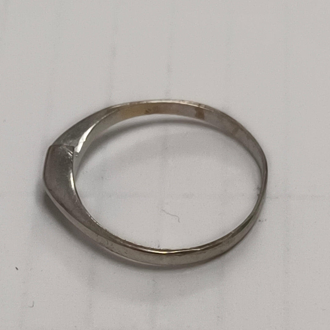 ANILLITO ORO, ORO BLANCO 14 K 1.4 GRMS (SEMINUEVO)