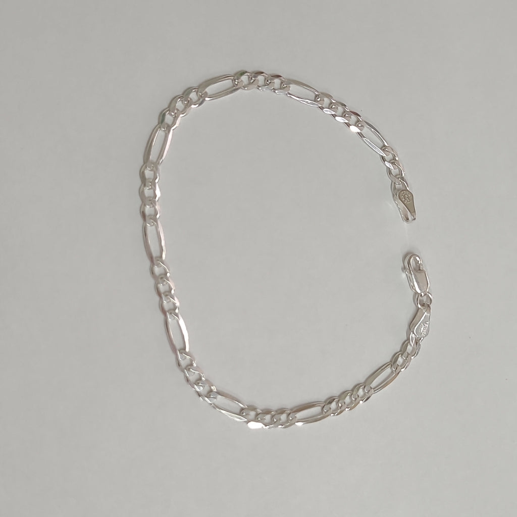 PULSERA 3X1 PLATA .925 21 CM 4.33 GR (NUEVO)