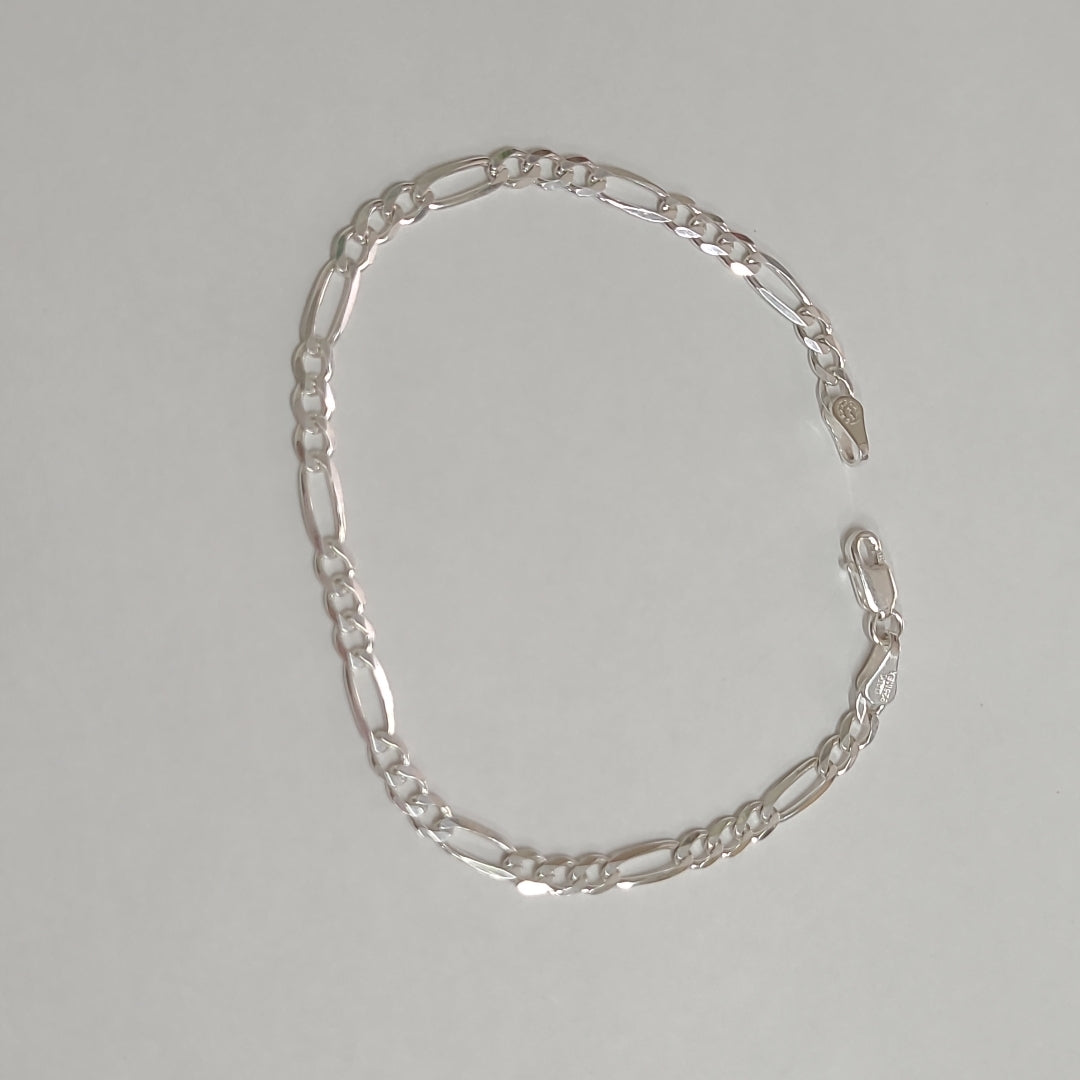 PULSERA 3X1 PLATA .925 21 CM 4.33 GR (NUEVO)