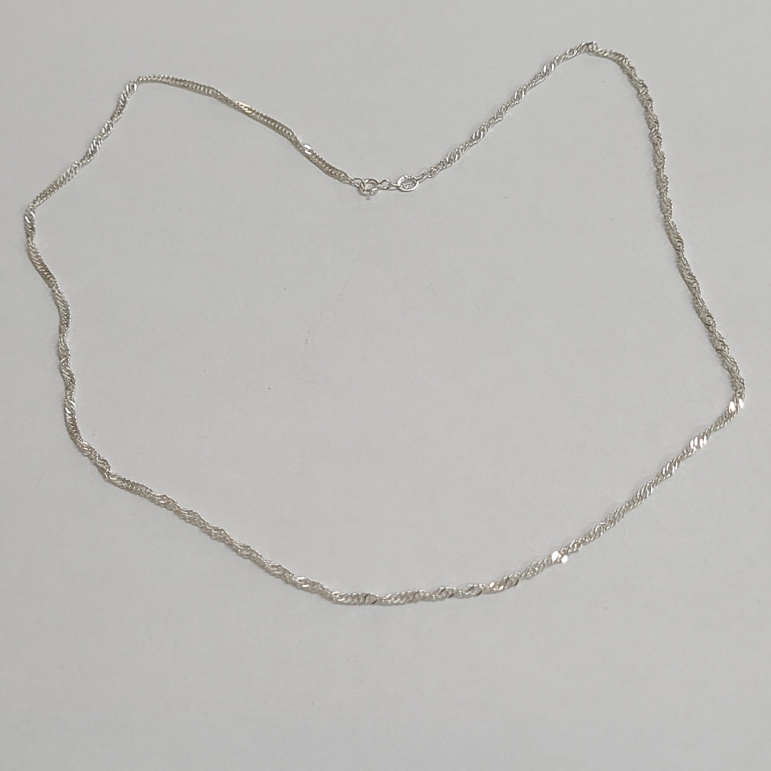 CADENA MEDIO TZL PLATA .925 55 CM 4.12 GR (NUEVO)