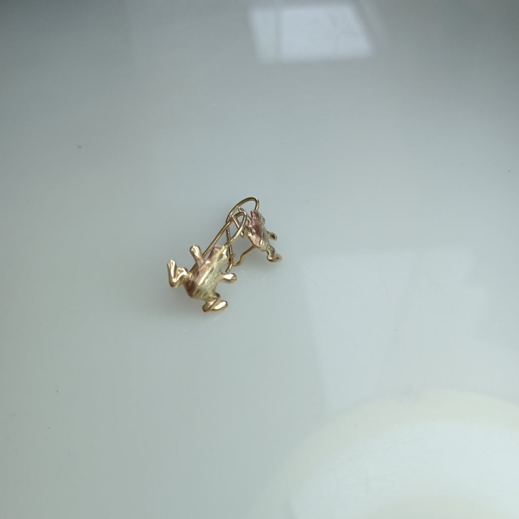 ARETES PAR ORO 10 K 1,10 GRMS (SEMINUEVO)