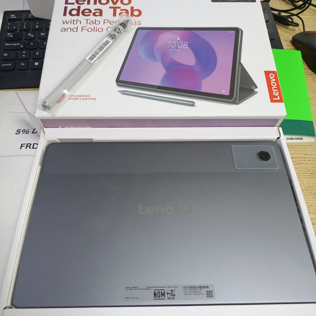 TABLETA LENOVO IDEATAB TB336FU (2025) 128 GB 8 GB RAM (SEMINUEVO)
