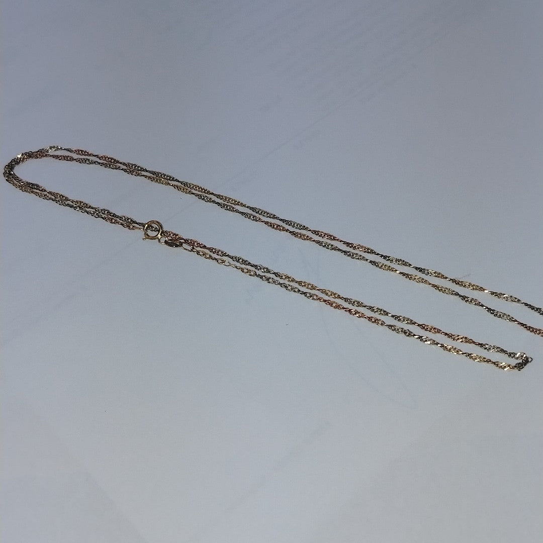 CADENA ORO 10 K 2,40 GRMS (SEMINUEVO)
