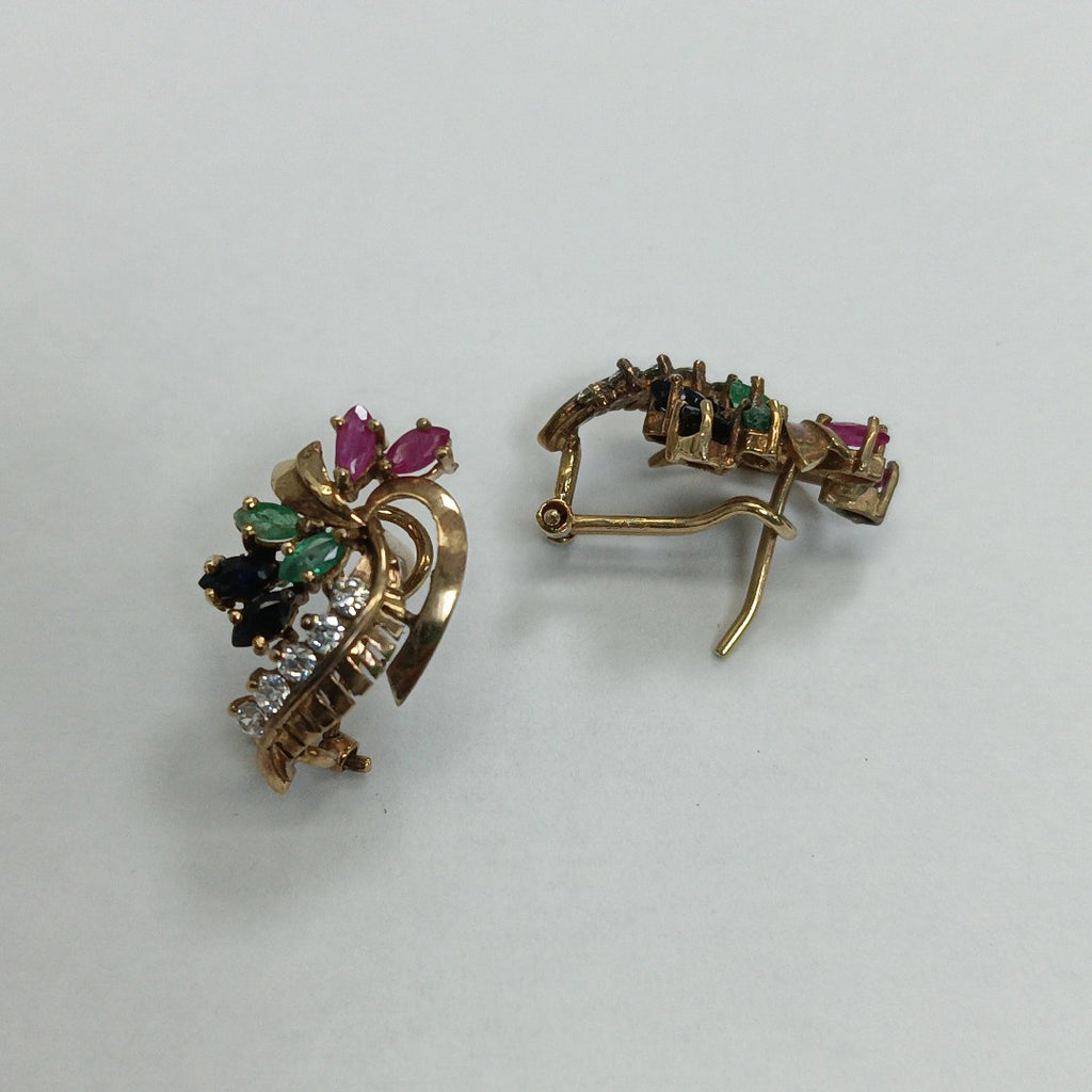 ARETES PAR ORO 8 K 4,30 GRMS (SEMINUEVO)