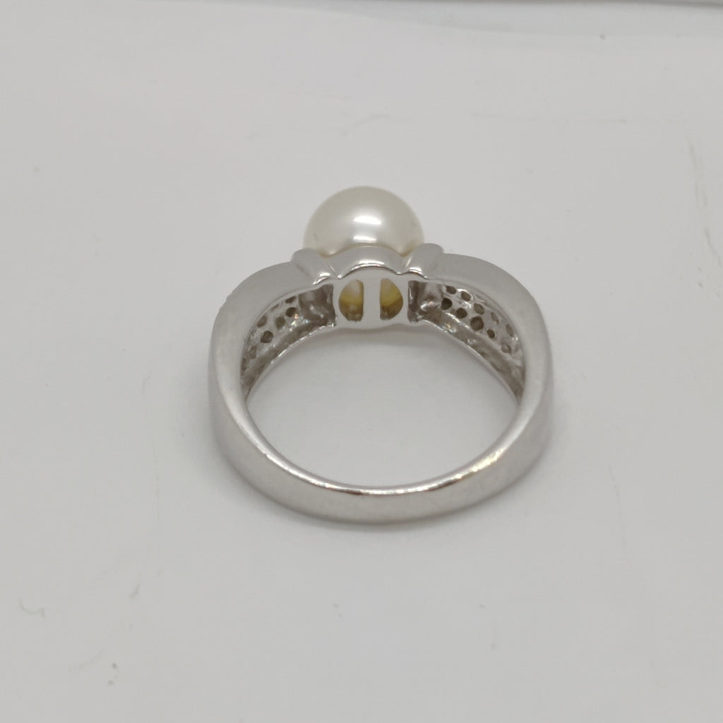 ANILLITO ORO BLANCO 14 K 4.6 GRMS (SEMINUEVO)